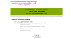 Desktop Screenshot of jscottcounseling.com